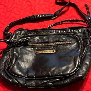 Stone Mountain Accessories Dark Leather Crossbody Bag